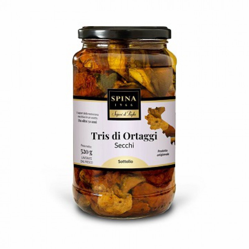 Tris di ortaggi secchi 520 gr