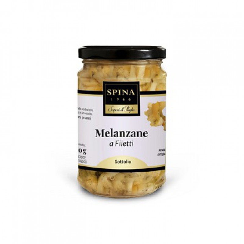 Melanzane a filetti 280 gr