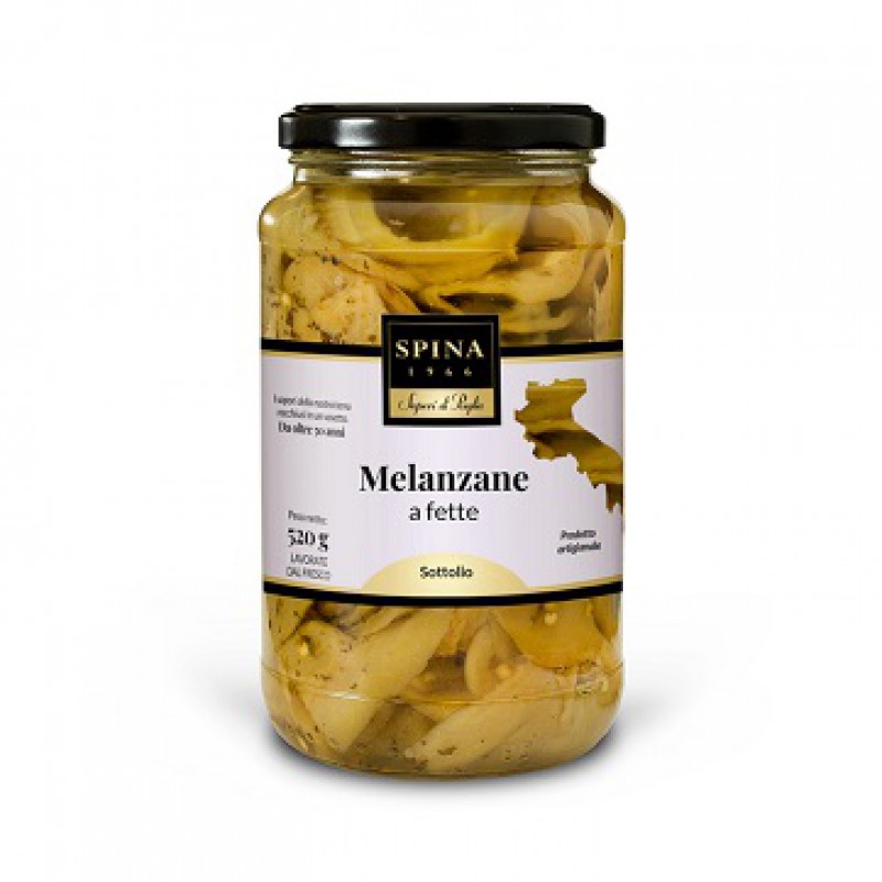 Melanzane a fette 520 gr