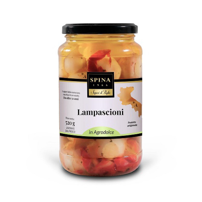 Lampascioni in agrodolce 520 gr
