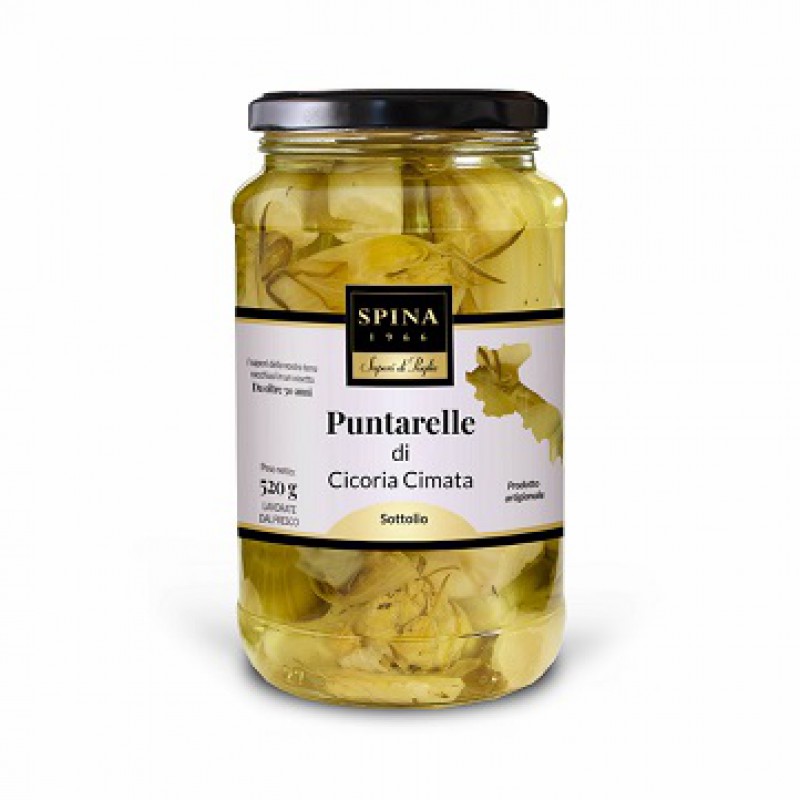 Puntarelle di cicoria cimata 480 gr