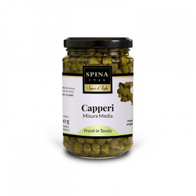 Capperi pronti in tavola misura media 280g