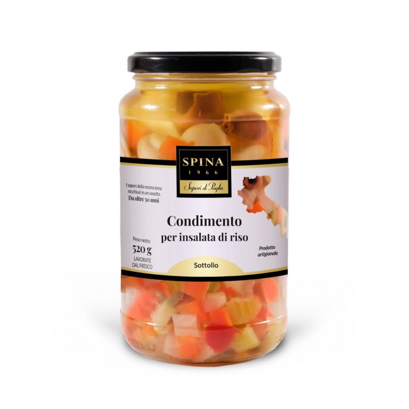 Condimento per insalata di riso 520 g in olio