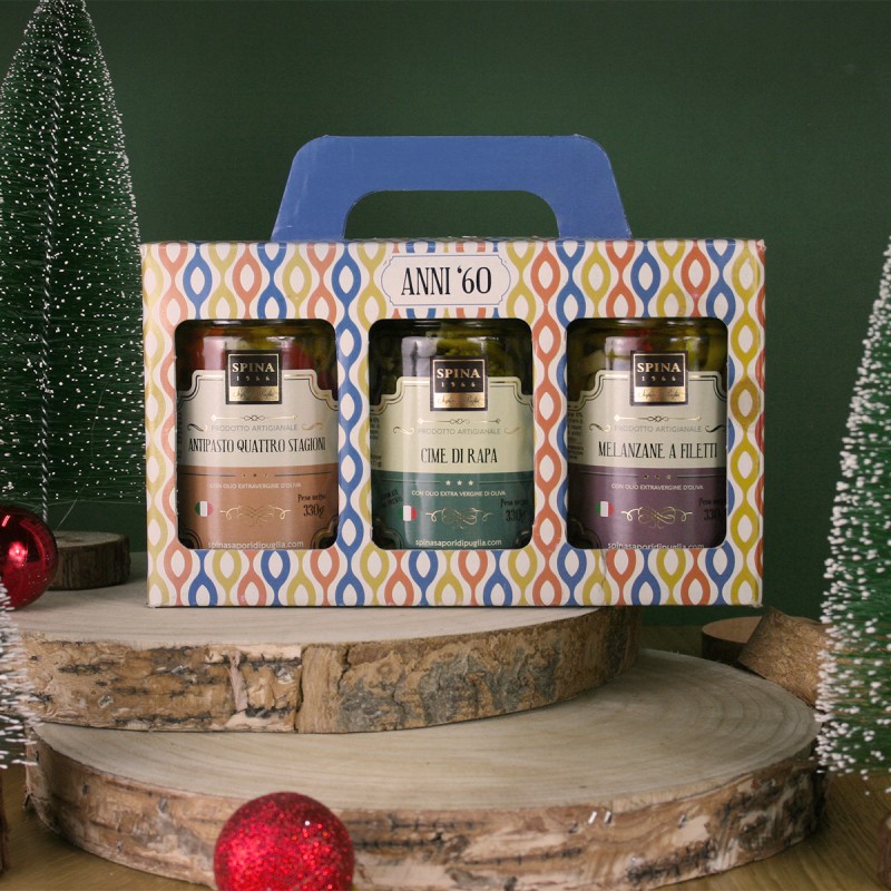 Confezione Regalo Valigetta Tris Anni 60