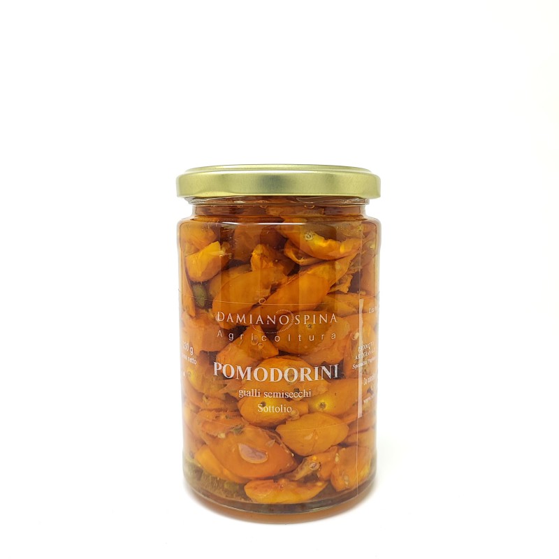 Pomodorini gialli semisecchi sottolio 330 g