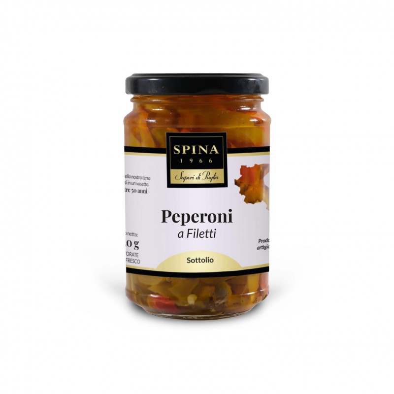 Peperoni a filetti 280 g