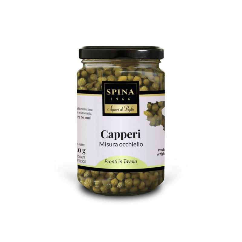 Capperi pronti in tavola misura occhiello C.5/6 280 g