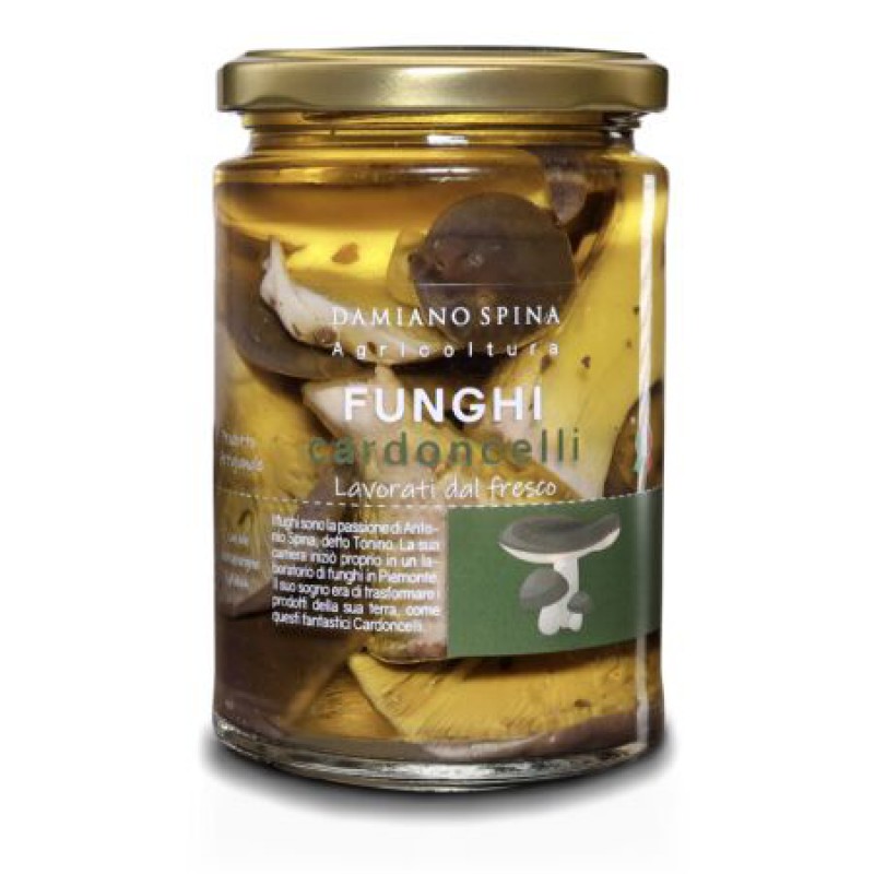 Funghi Cardoncelli con olio evo 330 g