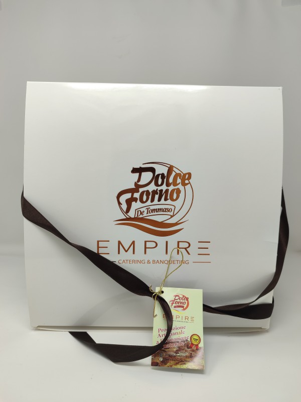 PANETTONE TRE CIOCCOLATI KG 1 DOLCE FORNO