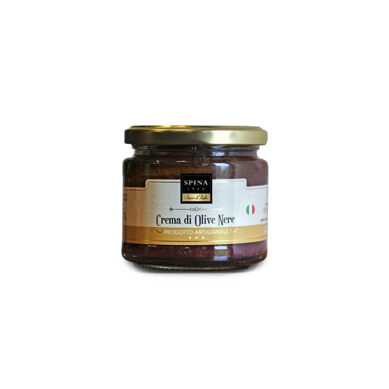 Crema di Olive Nere  con Olio Evo 190g