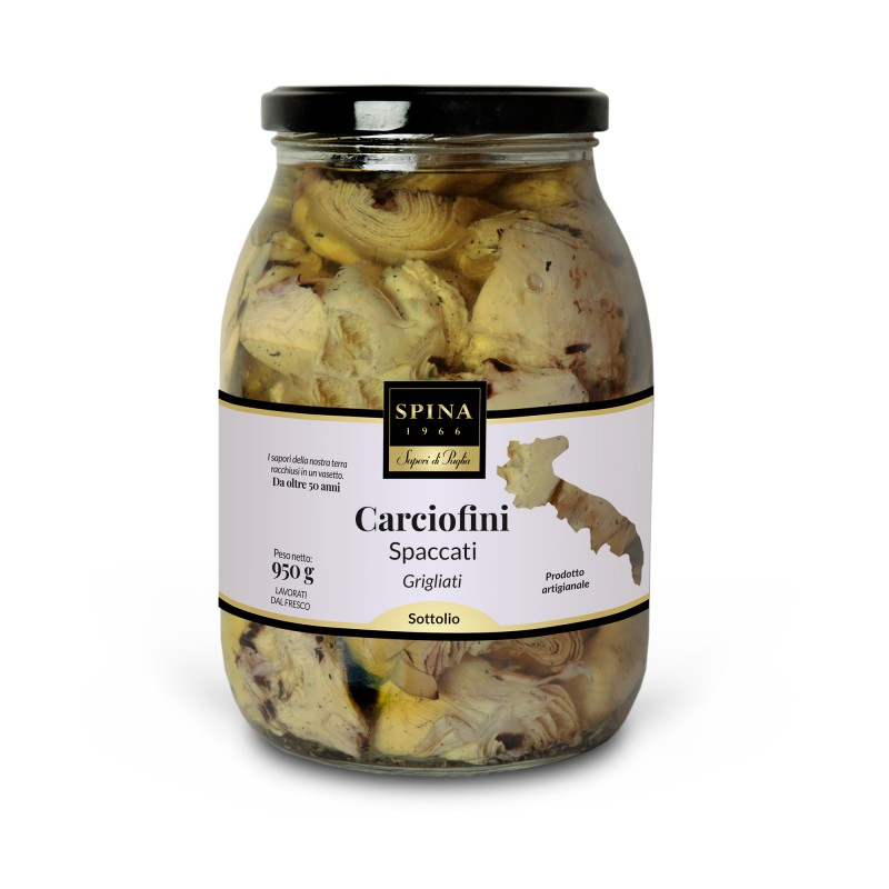 Carciofini Grigliati Spaccati 950 g