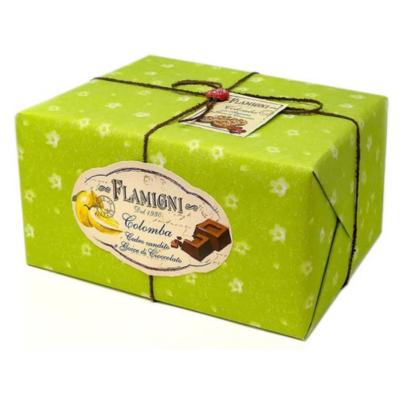 Colomba Cedro e Cioccolato Fondente 1kg Flamigni